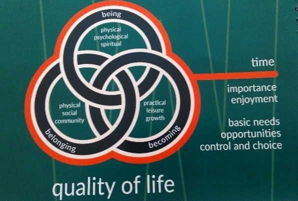 diagram 1: quality of life, Goulden, 2015, p.2
